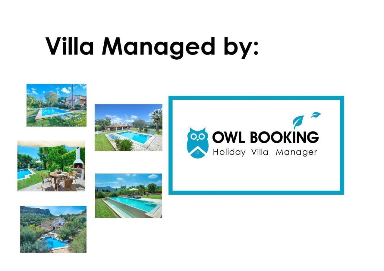 Owl Booking Villa March - 10 Min Walk To The Old Town Pollença Eksteriør bilde